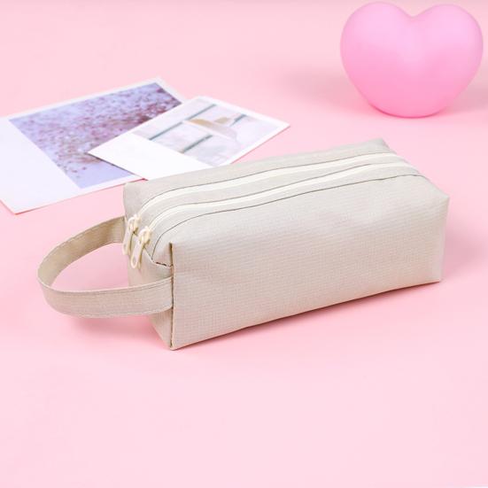 DYS Pencil Case, with Easy Grip Handle Design, Large Capacity Pen Durable Oxford Pouch, for Kids Art School Supplies Stationery
