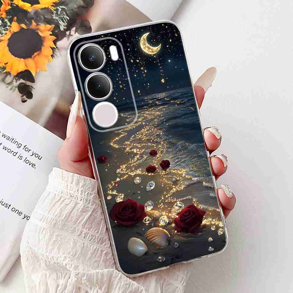 For Vivo Y19s V2419 Case Luxury Painted Cover Soft Silicone Casing For Vivo Y 19s Y19s Y 29 Y29 5G Back Cover Bumper