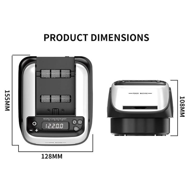 Інтелектуальна машина для роздачі карток з обертанням, яка відрізняється тихою роботою та стабільною основою для використання в професійних казино