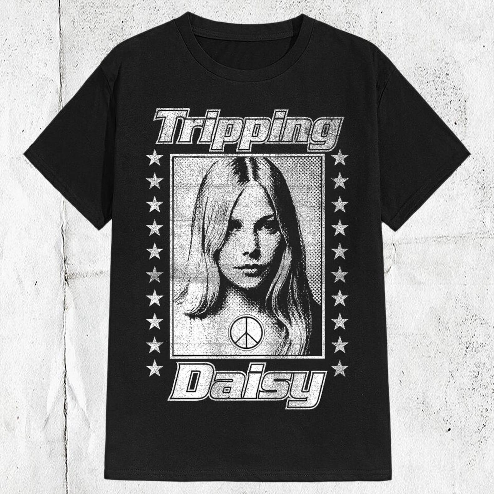 90s Tripping Daisy Alternative Rock Band Vintage Psych Rock Music T shirt XL