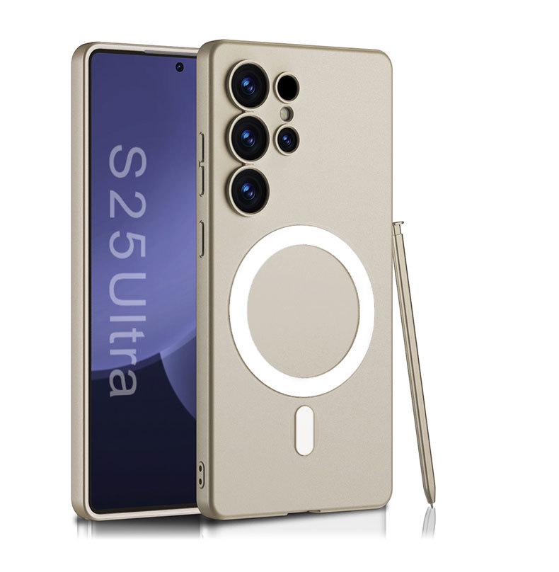 Samsung S25 Ultra Magnetic Ring Wireless Charging Protective Case