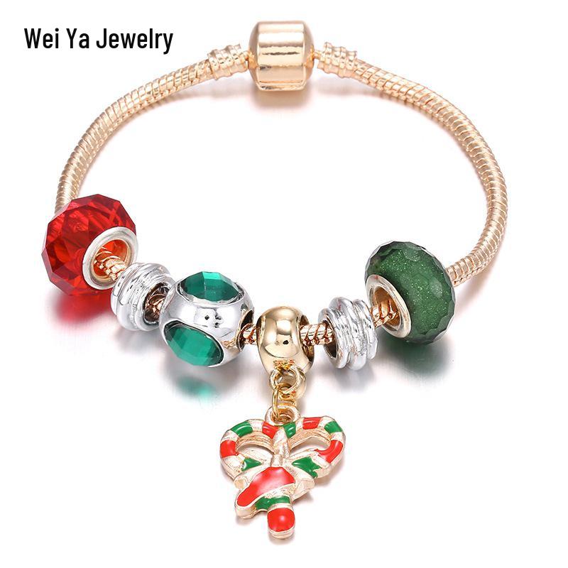

Pan Family Christmas Candy Lollipop Bracelet - Children s Jewelry Gift 19cm Bracelet