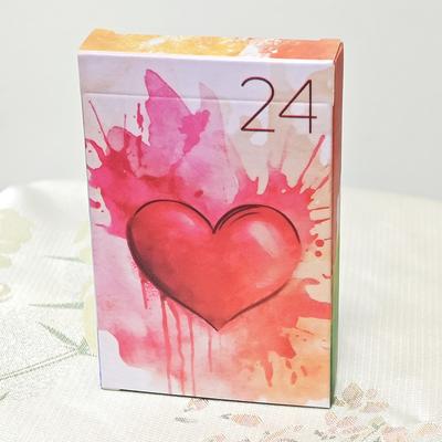 9*6cm Innocent Secrets Lenormand 36 Pcs Cards Soft and Gentle Coloring Created with Delicate and Flowing Nature of Watercolors