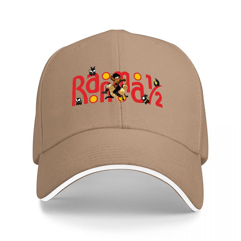 Rogamakz Logo Baseball Cap Black with Red and Yellow Design Adjustable Fit for Adults Streetwear Fashion Hat