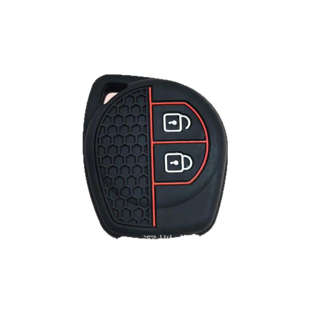 Suzuki Silicone Honeycomb Car Key Cover for Swift, Alto, Jimny, Qiyue, Tianyu, SX4, and Lingyang Models.
