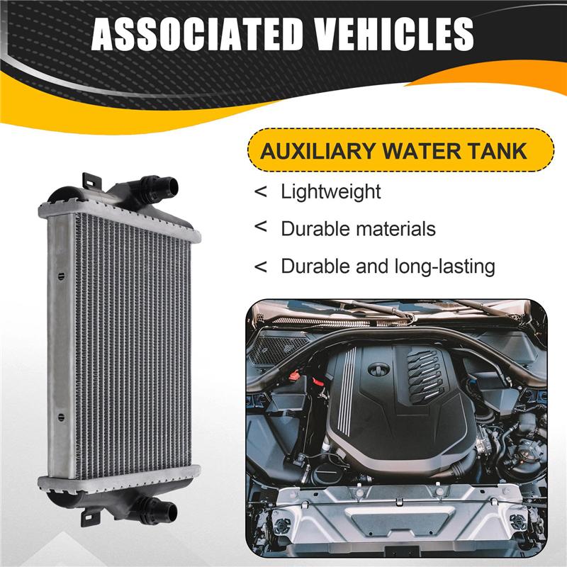 Durable-Radiator Auxiliary Water Tank For BMW 328I 428I 340I Xdrive M240i 335I 435I 17117628057