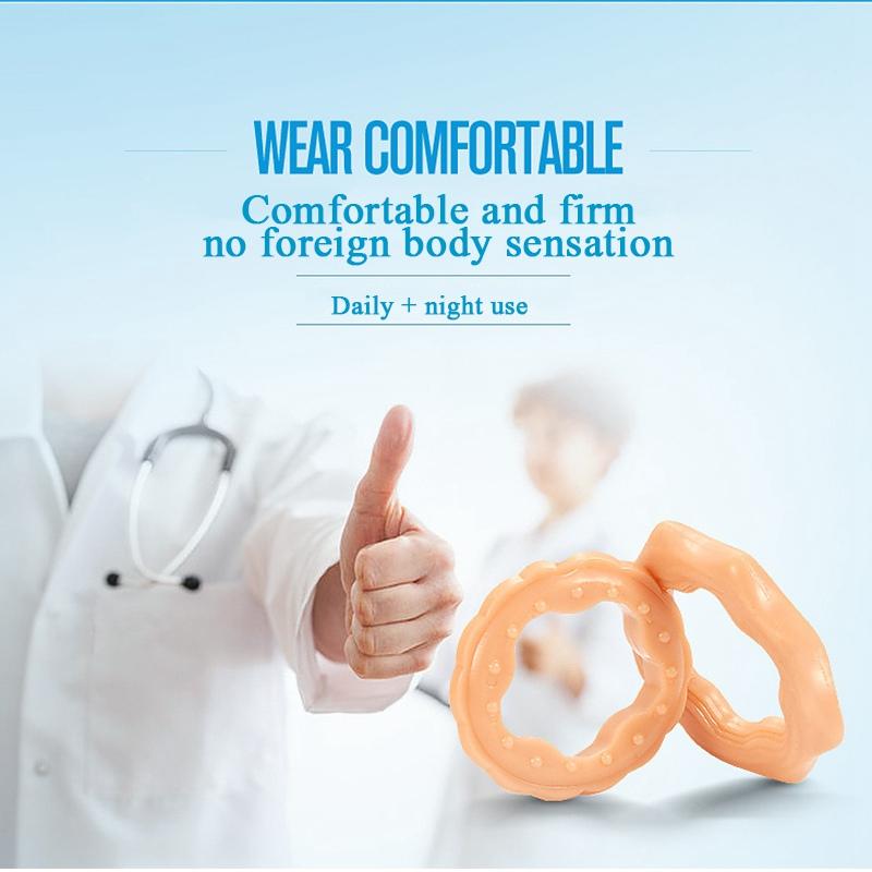1/2 pièces anneau de résistance correcteur de prépuce masculin anneaux de pénis en Silicone retardent l'éjaculation jouets sexuels pour adultes pour hommes anneau de coq quotidien/nuit