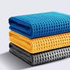 Car Wash Towel Glass Cleaning Water Drying Microfiber Window Clean Wipe Auto Detailing Waffle Weave For Kitchen Bath Home Office