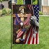 U.S. Veteran. Christian Cross American Patriot Memorial Garden Ag - House Ag AAL  WZZ