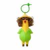 Shrill Corn Key Chain Flexible Squishy Toy Pendant Sensory Toy Screaming Chicken  Teens