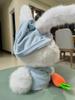 Boss Bunny: Long-Eared Plush Rabbit Doll Gift for Girls' Birthdays