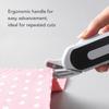 Electric Scissors Abs Material Portable Ergonomic Handle Electric Scissors Cordless Metal Blade For Artist For Sewing Crafting