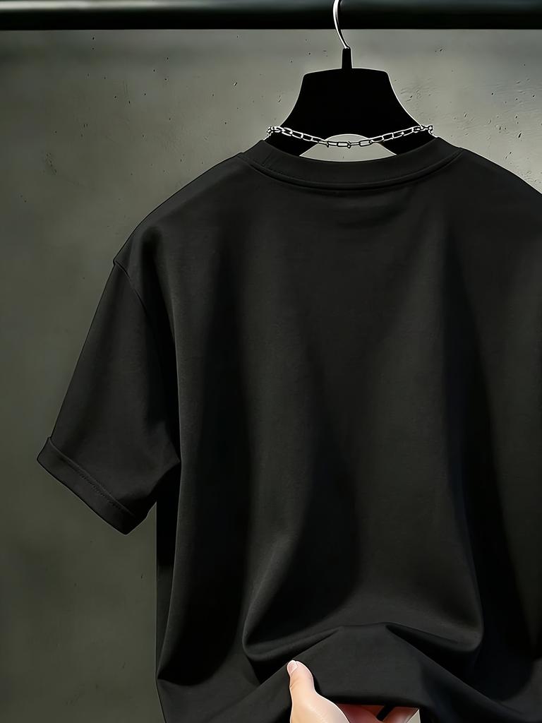 2026 Summer New Style Men's T-shirt Street Casual Fashion Comfortable Soft Lightweight 3D Digital Pattern Printing