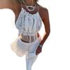 **LH60 European & American Halter Backless Skirt Set**