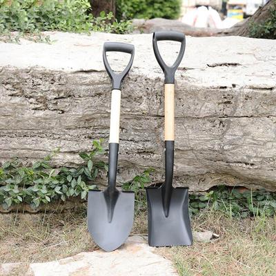 D şeklinde kürek sapı kalın plastik başlı ahşap sap T şeklinde kürek D şeklinde kazma tırmığı aleti bahçe aksesuarları