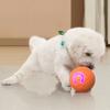 Rechargeable Ball Toy Interactively Dog Ball Toy with Sound Maker and Teeth Cleaning For Dog Motion And Auto Playing