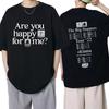 Kendrick Lamar T-Shirt Bist du glücklich für mich The Big Steppers Tour Okalama T-Shirts Unisex Hip Hop Mode T-Shirts Streetwear