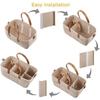 Large Capacity Diaper Bag, Felt Bag, Baby Travel Storage Bag, Mommy Bag Tote Bag.zwq