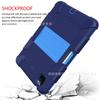 Shockproof Silicone Case With Kickstand IPad Air 4 10.9 Inch 2020 Full Coverage Dual-Tone Design Sleep/Wake Support