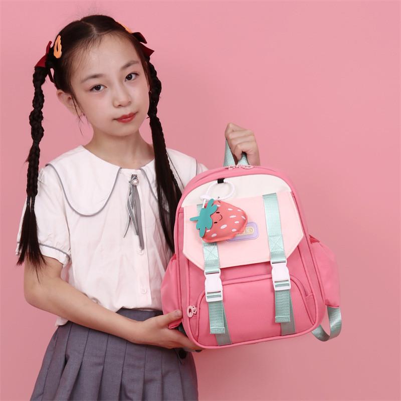 Adorable Oxford Fabric Kids Backpack For Boys And Girls Colorful And Breathable