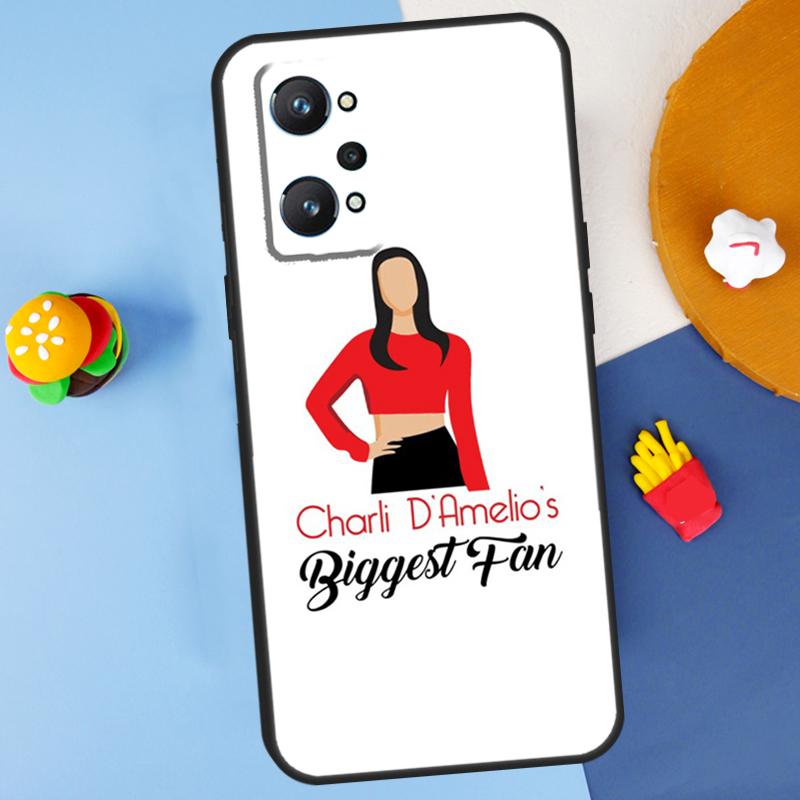 

Charli D Amelio For Realme 11 10 12 13 14 Pro Plus GT 5 6 6T GT7 Pro C61 C53 C51 C21Y C25S C55 C67 C75 Case Realme C25 C25s