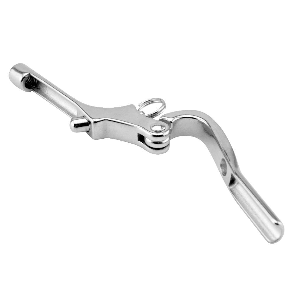 Durable Stainless Steel Quick Release Snap Shackle Leash Hook for Boat Sailing Yacht 4