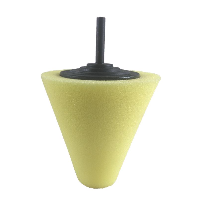 

Tapered Car Detailing Kit: Polishing Wheel & Spherical Sponge Pads