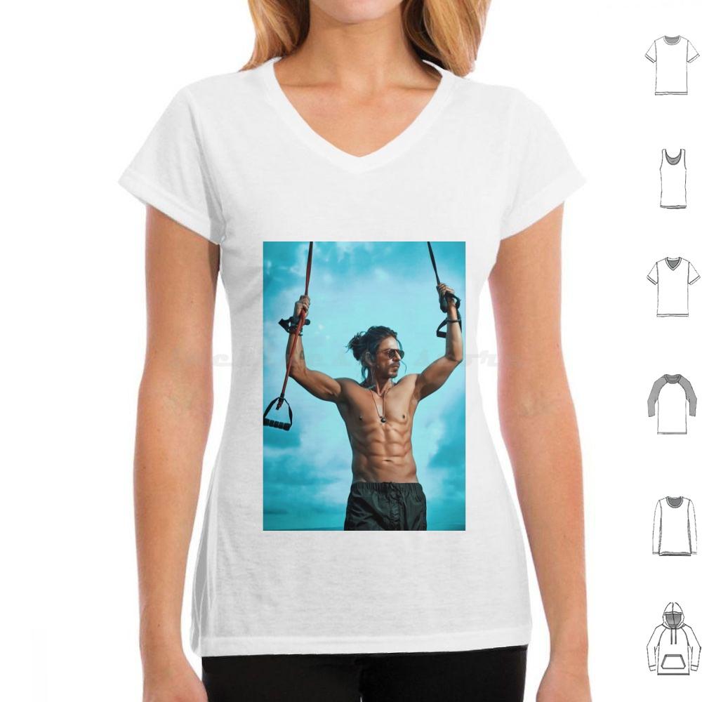 

Shahrukh Khan T Shirt Big Size 100 Cotton Shahrukh Khan Actor Hollywood Movie Legend 80s Vintage Artis The Film Bollywood 4XL