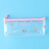Waterproof Pencil Case Cute Stationery Storage Bag Durable Transparent Pencil Bag  School Supplies