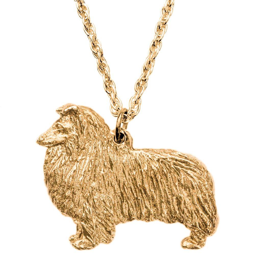 Collie (Rough Collie) British-made Art Dog Pendant Necklace Collection