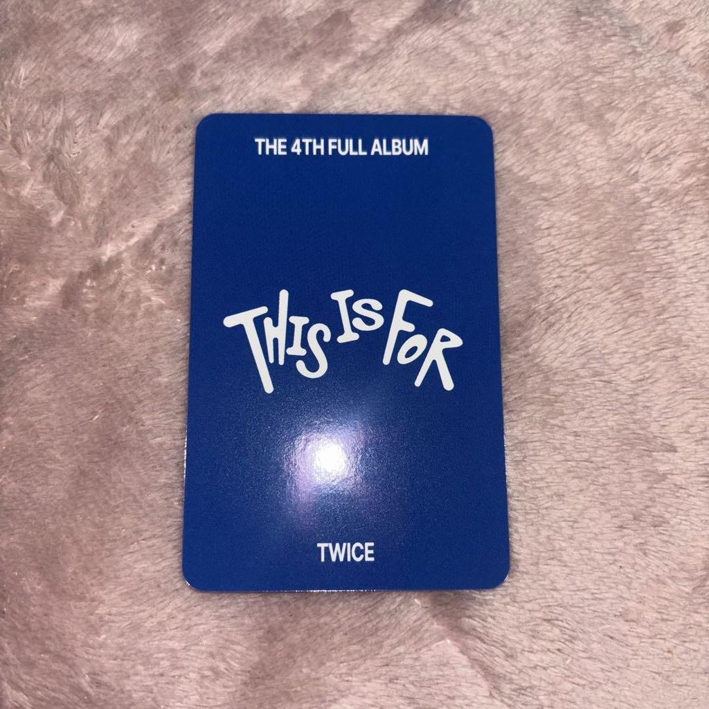 [USED] TWICE Sana THIS IS FOR BDM Regular Edition Standard