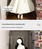 High-End White Sleeveless Slimming Camisole Dress for Girls with Inner Layer - Perfect for Spring Birthdays