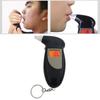 Breath Alcohol Tester Black Portable Sensitive High Accuracy Air Blowing Alcohol Tester With 5 Mouthpieces