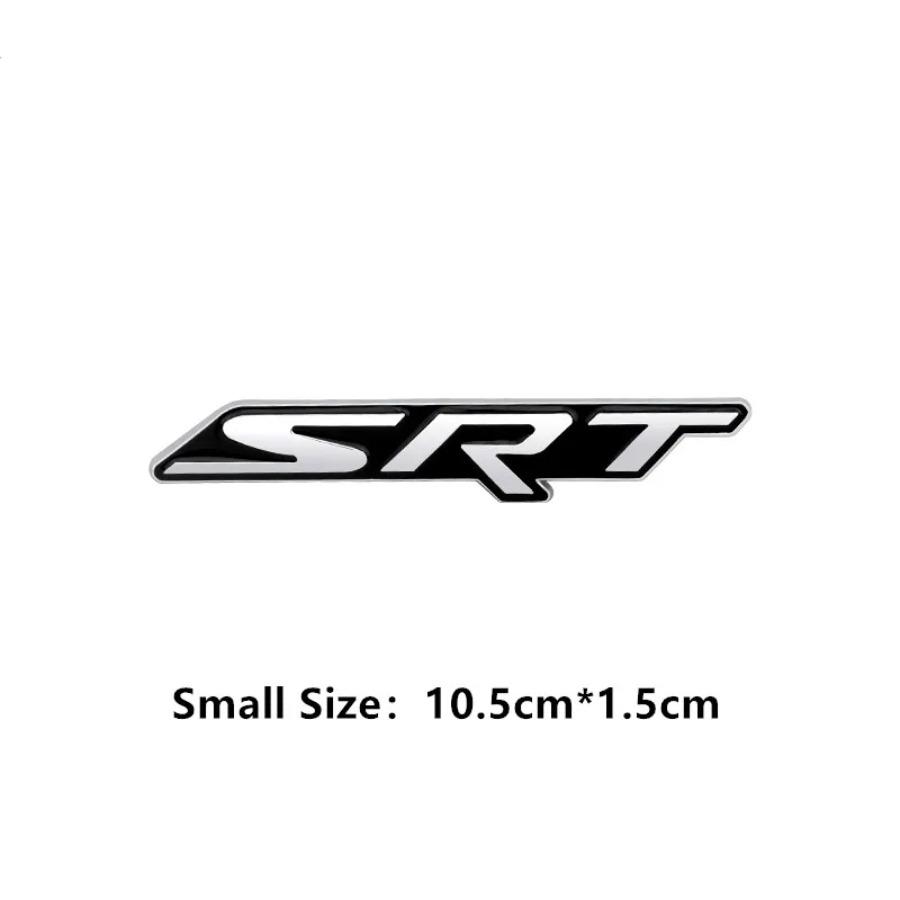 1 ks kovové 3D zadní nálepky na kufr auta pro znak Srt, odznak Sxt, Challenger, Durango, Viper, Caliber, znak na mřížku, dekorace