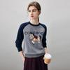 Kemeng Boka Women's Cartoon Cashmere Round Neck Sweater