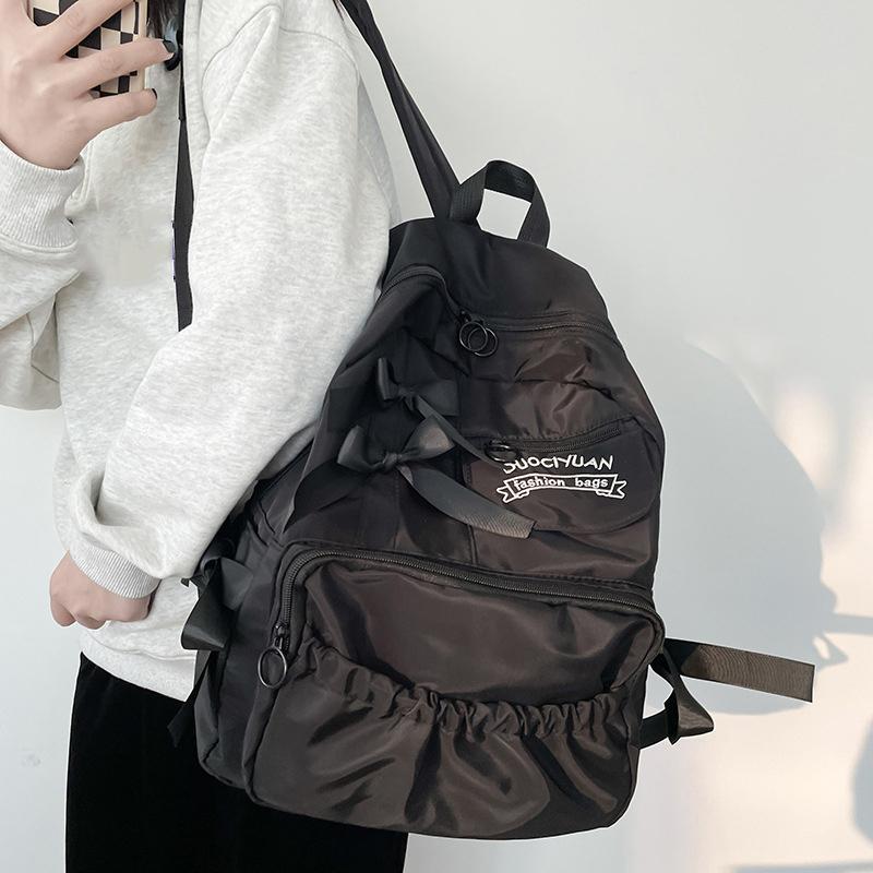 Fashi Backpack Nyl Women Backpack Anti-theft Shoulder Bags New School Bag for Teenager Girls School Backapck Female