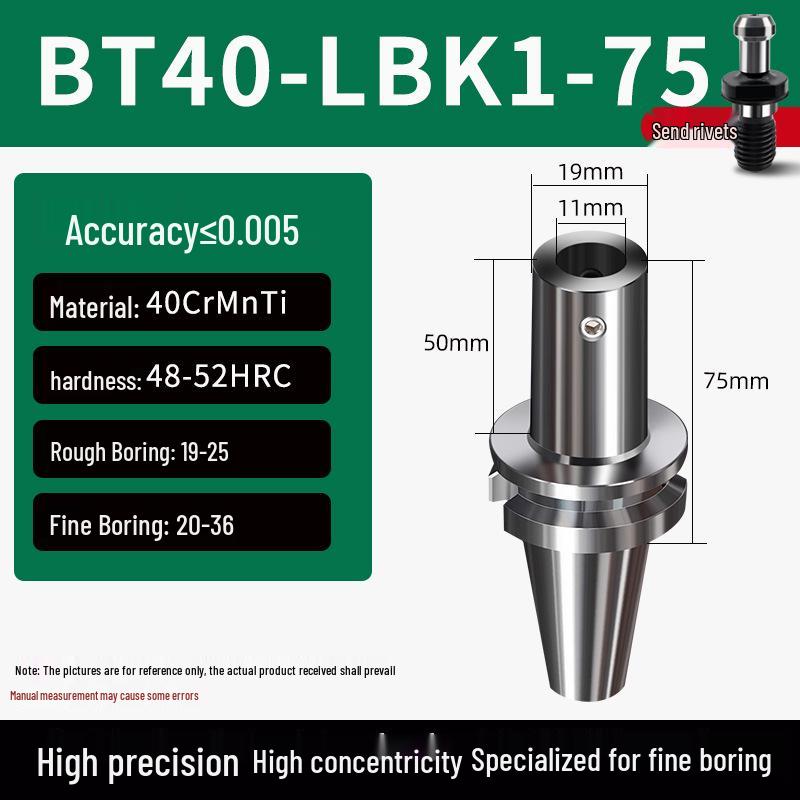 BT50-LBK Series Boring Bar Holder for 30/40 Machining Center Extension