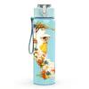 1PC Lady Leg Floral High Heel Art Print 750ml Color Plastic Sports Water Bottle Leakproof Flip Straw Lid Suitable for Sports Office Home Use