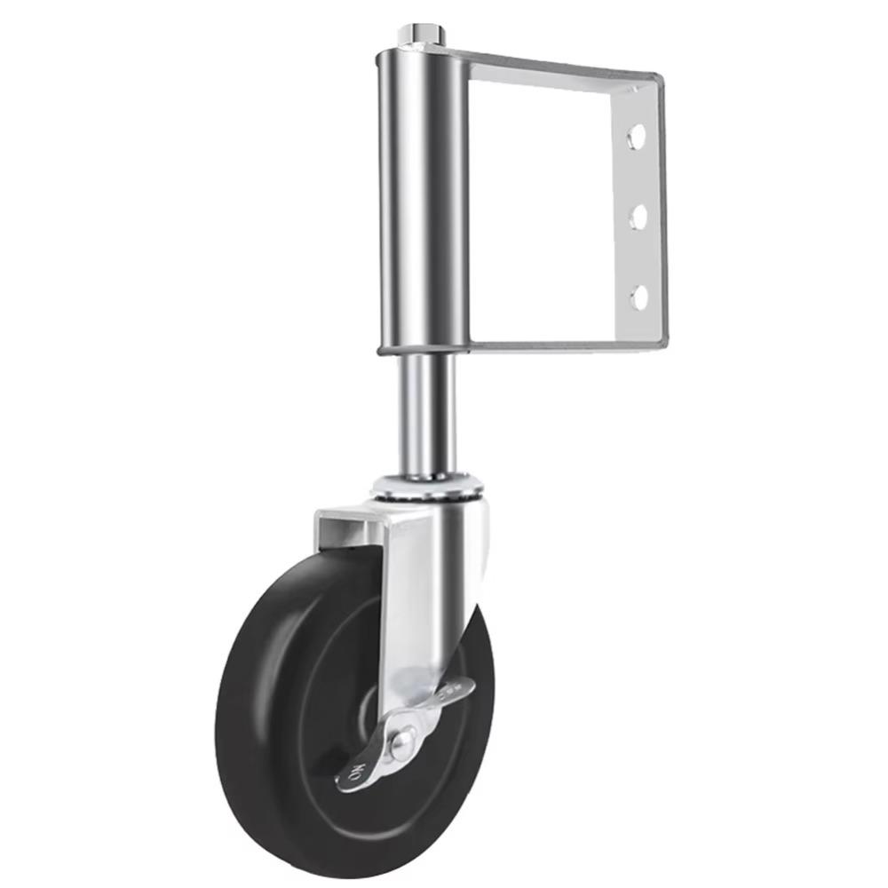 With Brake 360° Rotate Gate Wheels Built-in Double Ball Gate Caster Universal Wheel  Heavy Duty
