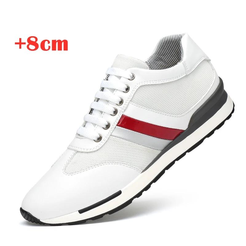 

GIOIO Стельки для увеличения роста 8 см Обувь на платформе Обувь-лифт Мужские кроссовки Обувь для увеличения роста Мужская обувь для увеличения роста 44