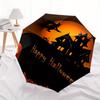 1pc Witch Pumpkin Themed High-quality Umbrella,Automatic Opening and Closing Umbrella,Multi-functional Umbrella G0811151