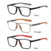 Square Sport Reading Glasses Ultralight Anti-blue Light Presbyopia Eyeglasses Unisex Far Sight Optical Eyewear Diopters 1.0~4.0