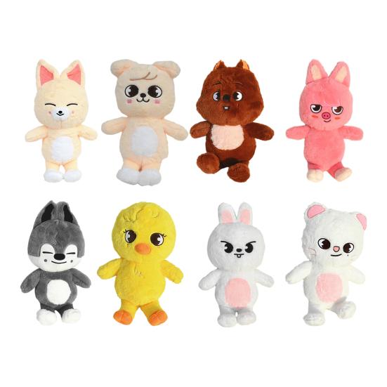 SKZ-Themed Plush Doll Soft Cuddly Stuffed Animal 50cm Decorative Collectible Plush Doll Home Sofa Tabletop Decor