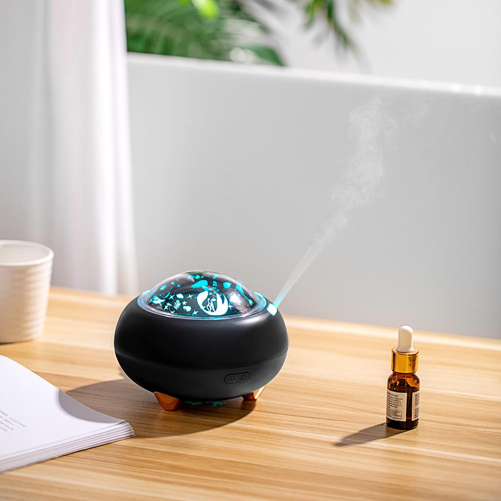 Mini diffusore di aromi umidificatore d'aria 220ml diffusore di aromi a ultrasuoni con nebbia fredda a LED