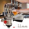 7 Piece G5/8 Male Thread Draft Beer Keg Coupler Pressure Relief Valve Dispense Function Beer Keg Dispenser S Type