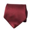 [Robert Fraser] Robert Fraser Tie, Brand Silk, Business Formal (Solid Color SatinWINE)