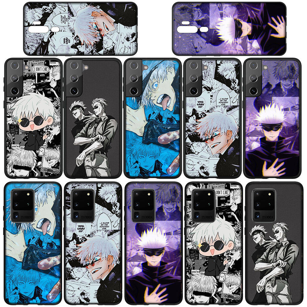 for iPhone 17 16 15 Xiaomi Poco F7 F8 X7 X6 C85 C75 C71 M8 Redmi Note 14 13 12 11 Pro Max 14C 13C 15C A4 Case Poster Jujutsu Kaisen Gojo Satoru Cover