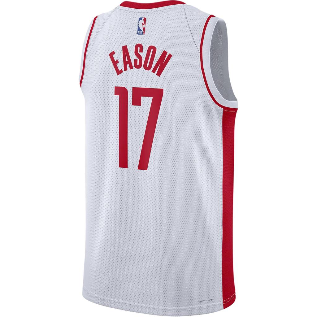 Nike X NBA Dri-FIT Association Edition Swingman Jersey Houston Rockets Letter Number Print V-Neck Basketball Vest Men Jersey White DN2078-106