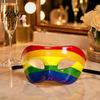 Splendida Maschera Costume di Carnevale Maschera di Mardi Gras per Uomini Donne, Colorata Arcobaleno Mascherata Festosa Copricapo Veneziana Festa di Ballo, Carnevale, Halloween