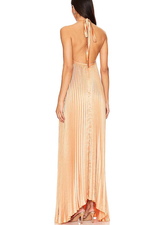 European & American Women's Halter Backless Sexy Sleeveless Dress - Vacation Fashion 8080